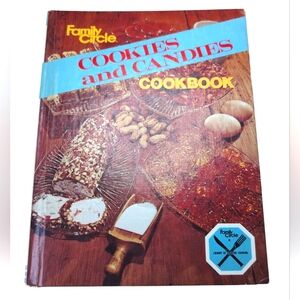 Vintage 1978 Family Circle Cookbook "Cookies And Candies Cookbook" Hardcover